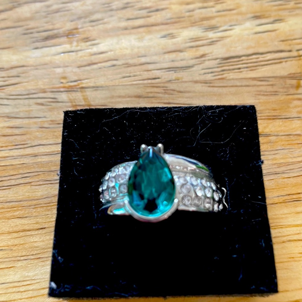 Green Gemstone Ring